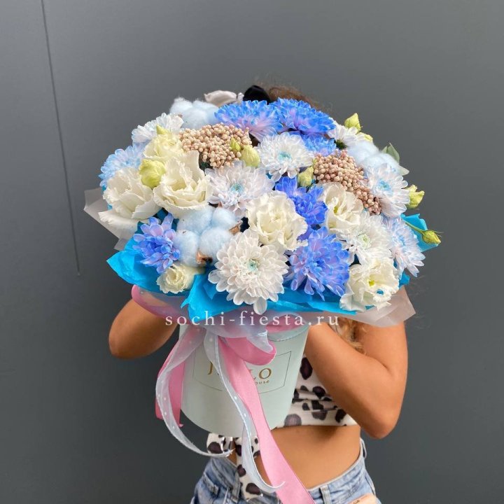 Коробка цветов  " Облако" в Уфе