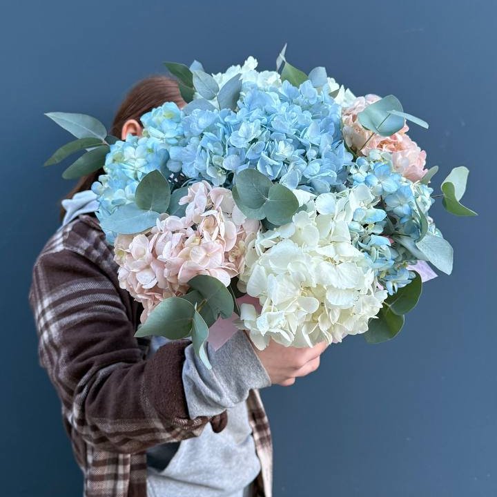 Гортензии в коробочке в Уфе