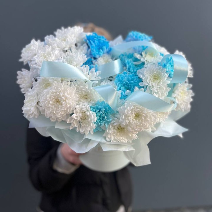 Хризнтемы в боксе в Уфе