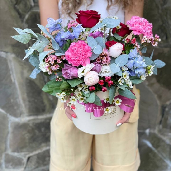 Цветочный бокс №4 в Уфе