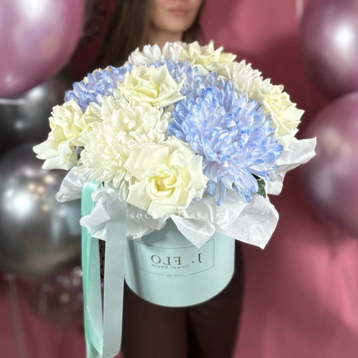 Коробка с цветами "Вольта" в Уфе