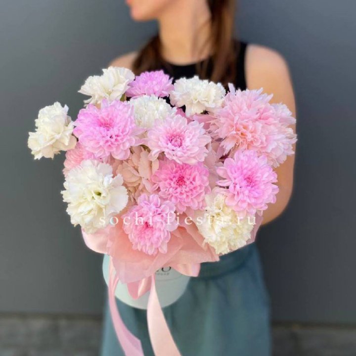 Коробка с цветами "Фиона" в Уфе