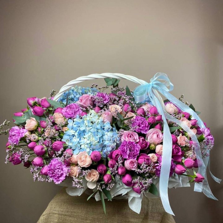 Авторская корзина "Лавандерия" в Уфе