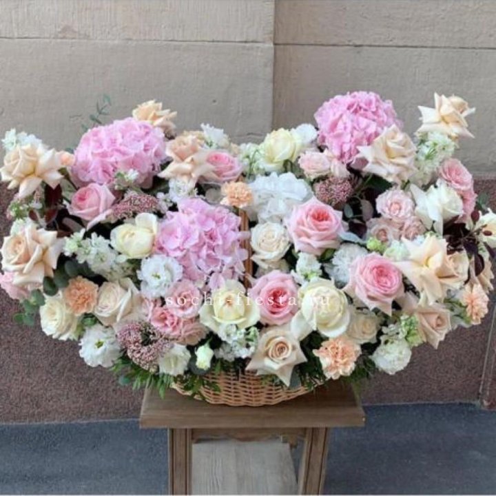 Цветочная корзина макси N2 в Уфе