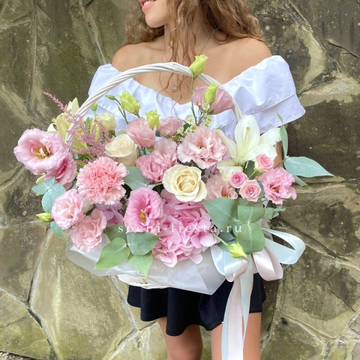 Авторская корзина "Миа" в Уфе