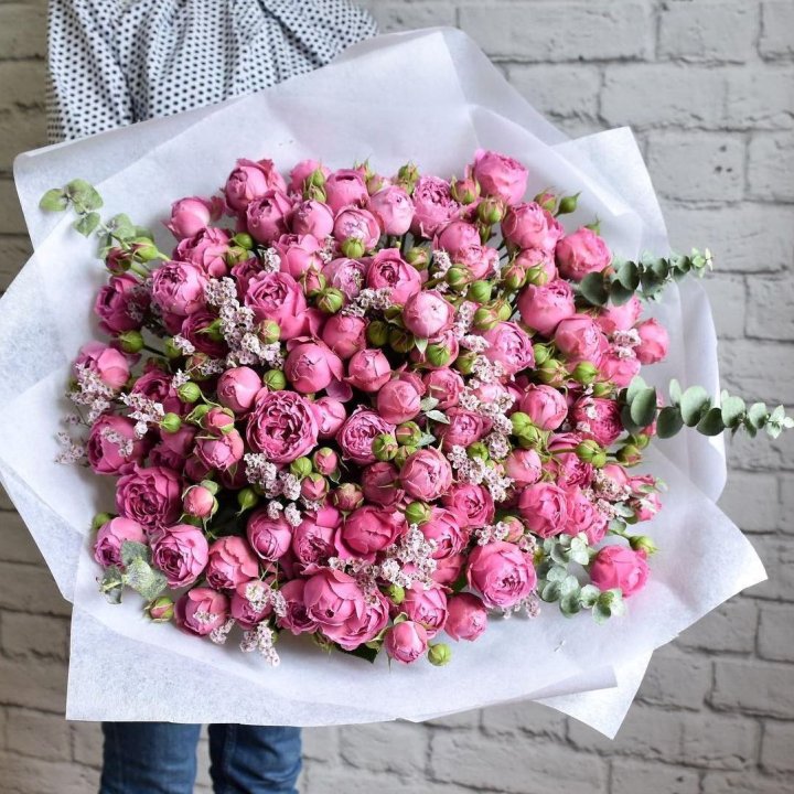 51 кустовая роза в Уфе