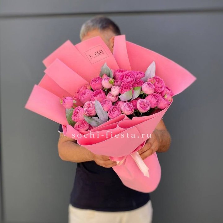 Пионовидные розы баблс №2 в Уфе