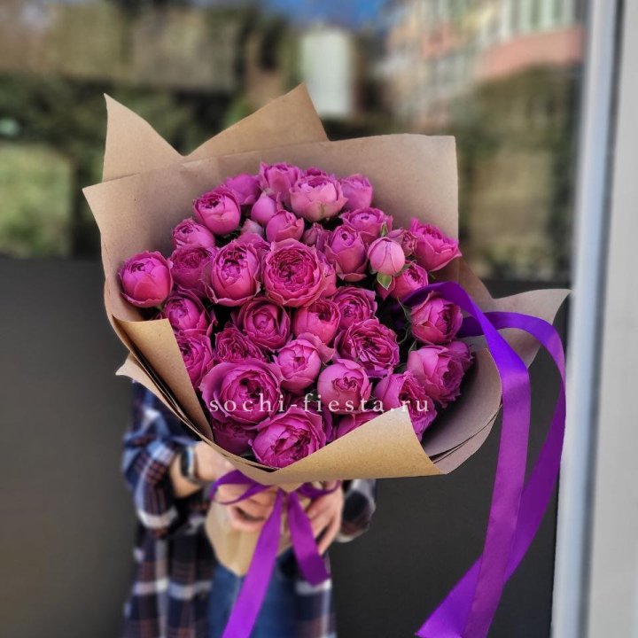 Букет с Мисти бабблс  в Уфе