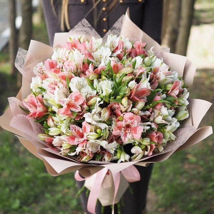 Букет альстромерий "ВАУ" в Уфе