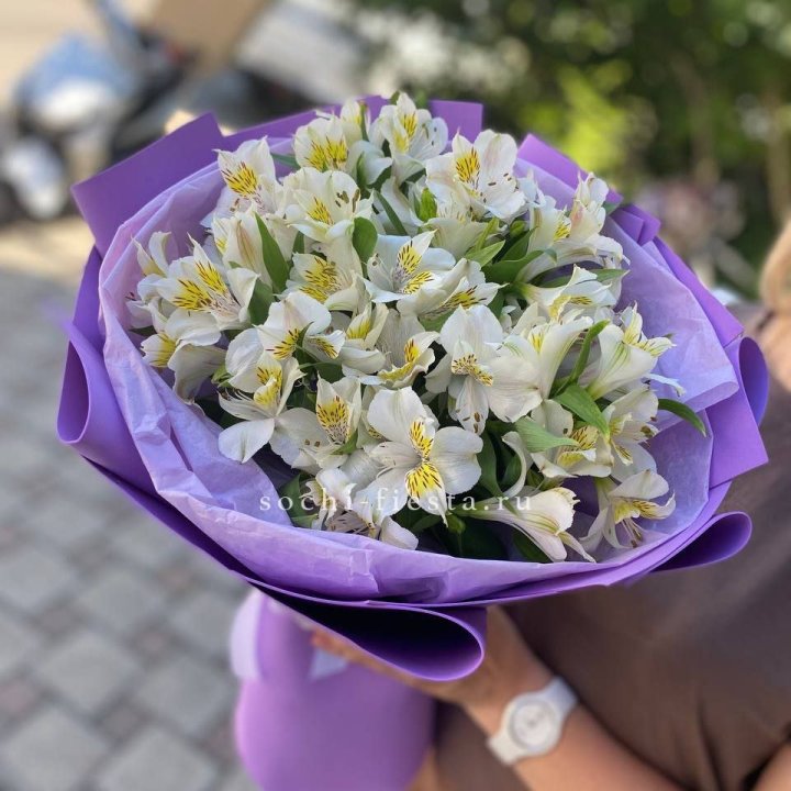Букет альстромерий №6 в Уфе