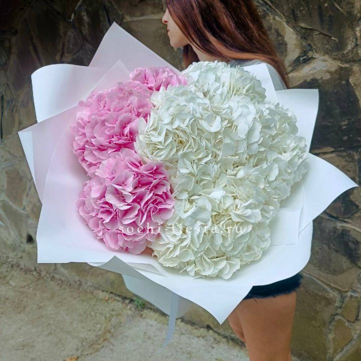 Букет гортензий №2 в Уфе