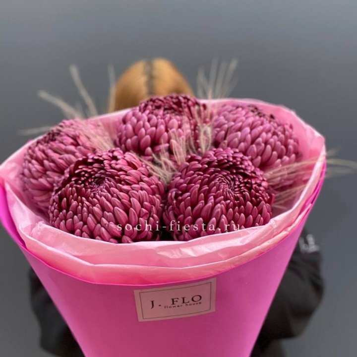 Хризантемы  Бигуди с стифой в Уфе