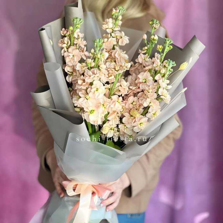 Букет ароматной маттиоллы №2 в Уфе