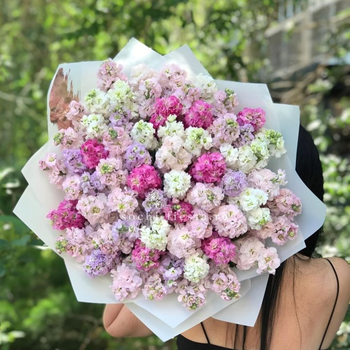 Букет ароматной маттиоллы №3 в Уфе