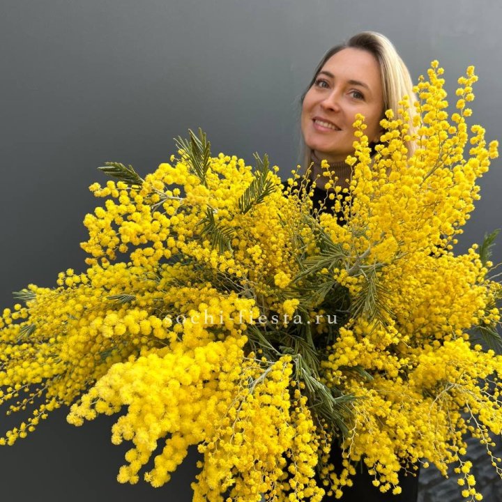 Охапка мимозы №2 в Уфе