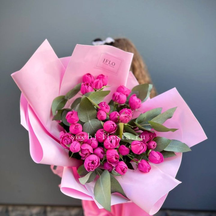 Пионовидные розы баблс в Уфе