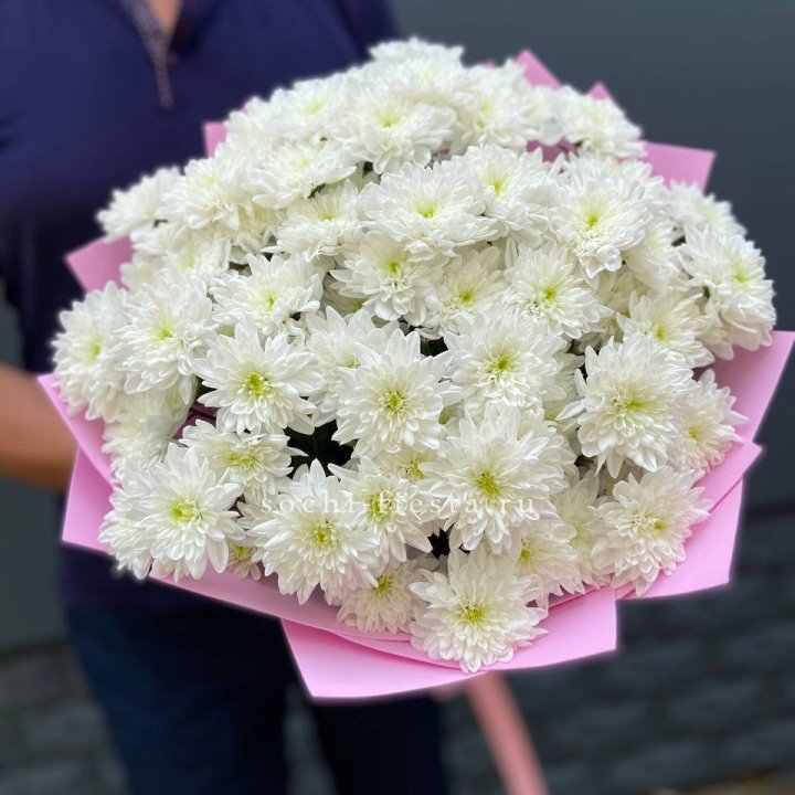  Букет 15 хризантем  в Уфе