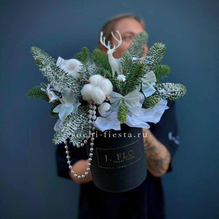 Композиция "Мери крисмас" в Уфе