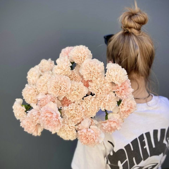 Охапка диантусов  в Уфе