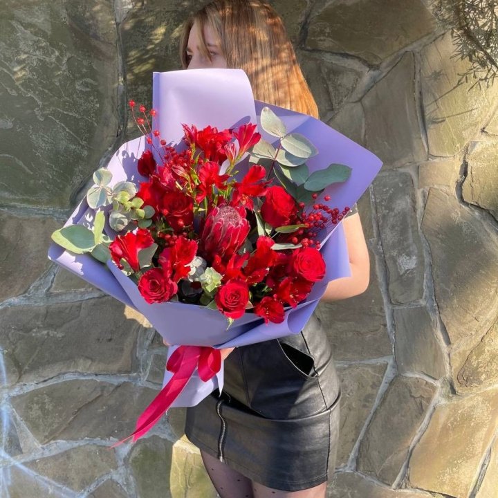 Букет c протеей "Алиса" в Уфе