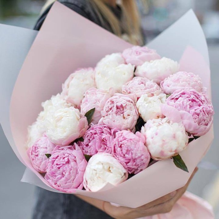 Букет пионов "Бутоника" в Уфе