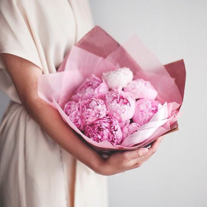 9 зефирных пионов в Уфе