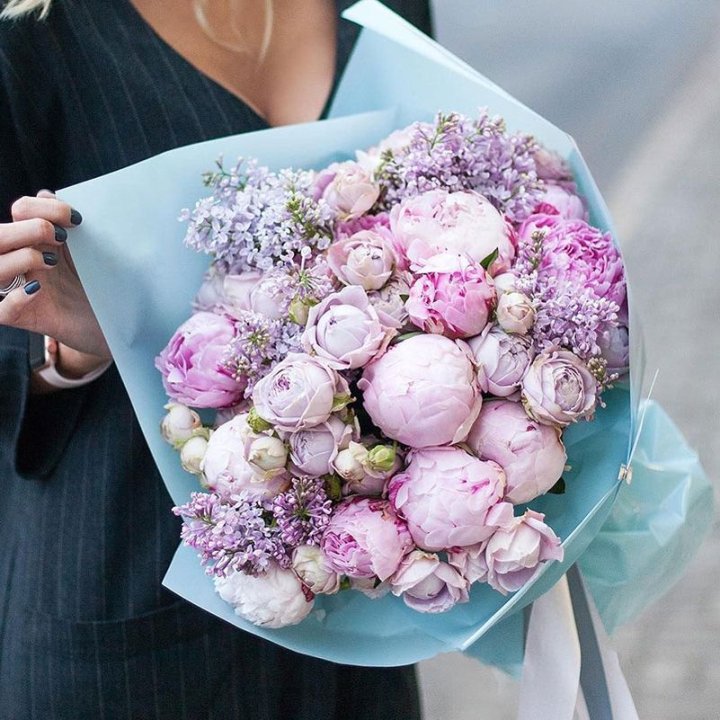 Букет "Блю логан" в Уфе