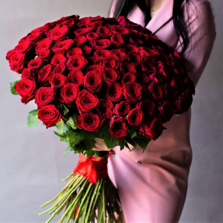 101 высокая роза в Уфе