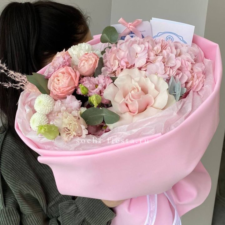 Авторский букет "Пинки" в Уфе