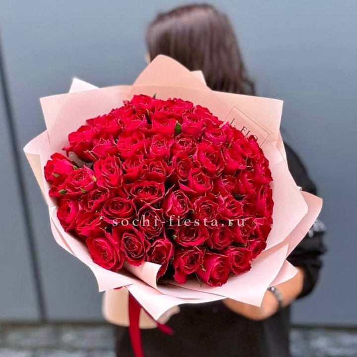 55 кенийских роз в Уфе