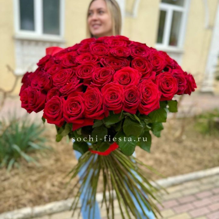 101 голландская роза в Уфе