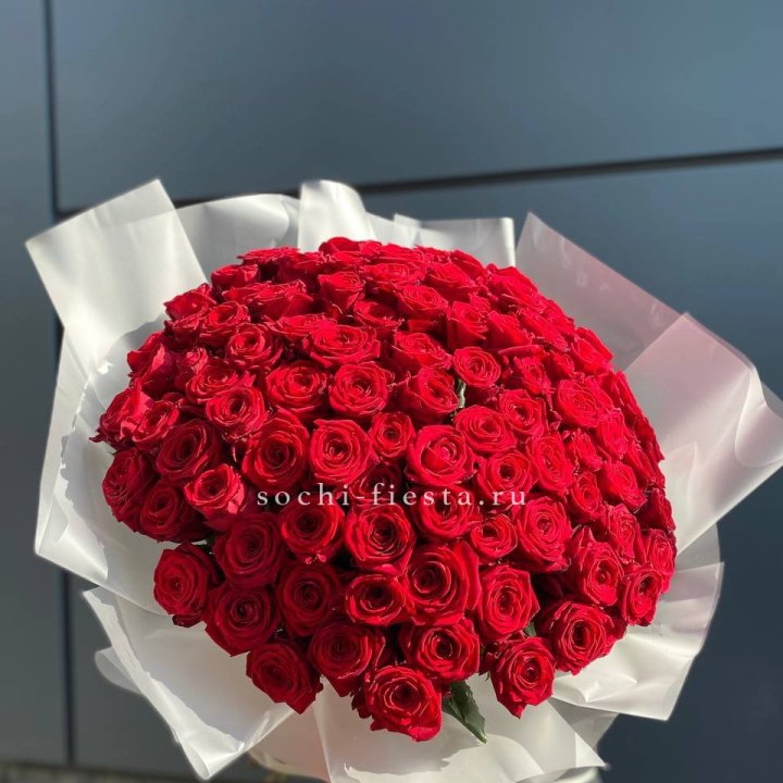 101 высокая роза в Уфе