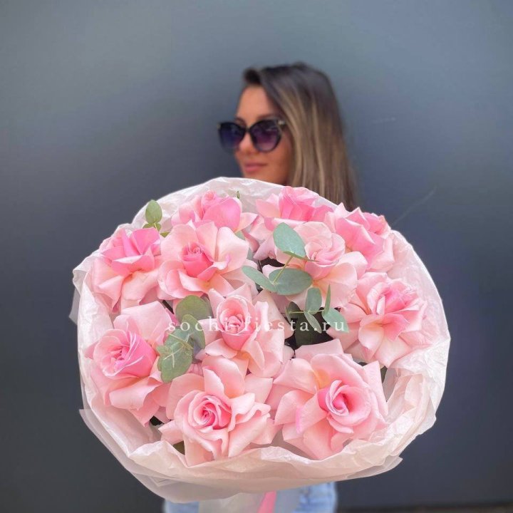 Букет роз "Минифу" в Уфе