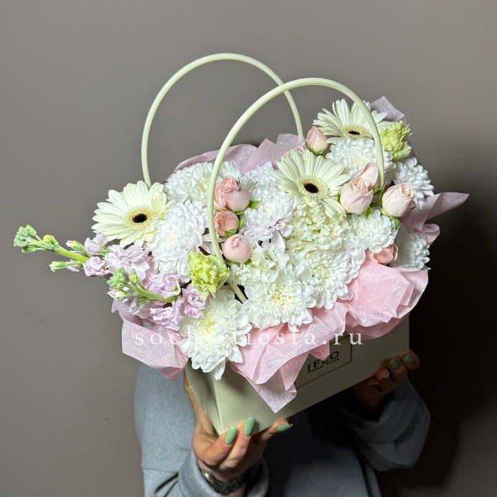 Сумочка "Белый рассвет" в Уфе