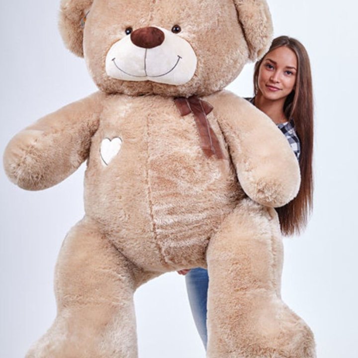 Бурый плюшевый мишка большой в Уфе