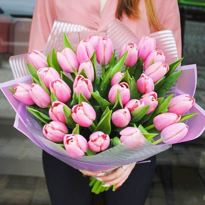 25 тюльпанов "Айс крем" в Уфе