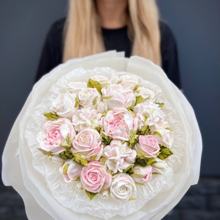 Сладкий букет из ЗЕФИРА нежный в Уфе